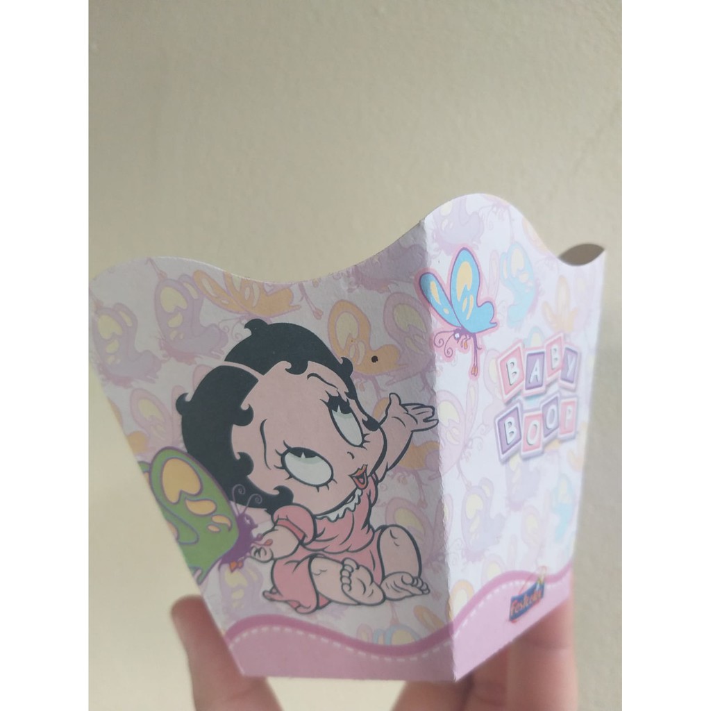 cachepot lembrancinha aniversario infantil centro de mesa bete boop baby 7 un