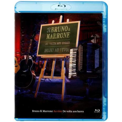 Blu Ray Bruno & Marrone - de Volta Aos Bares - Hoje! ao Vivo
