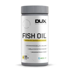 Ômega 3 Fish Oil Dux - Pote com 120 cápsulas - Dux Nutrition