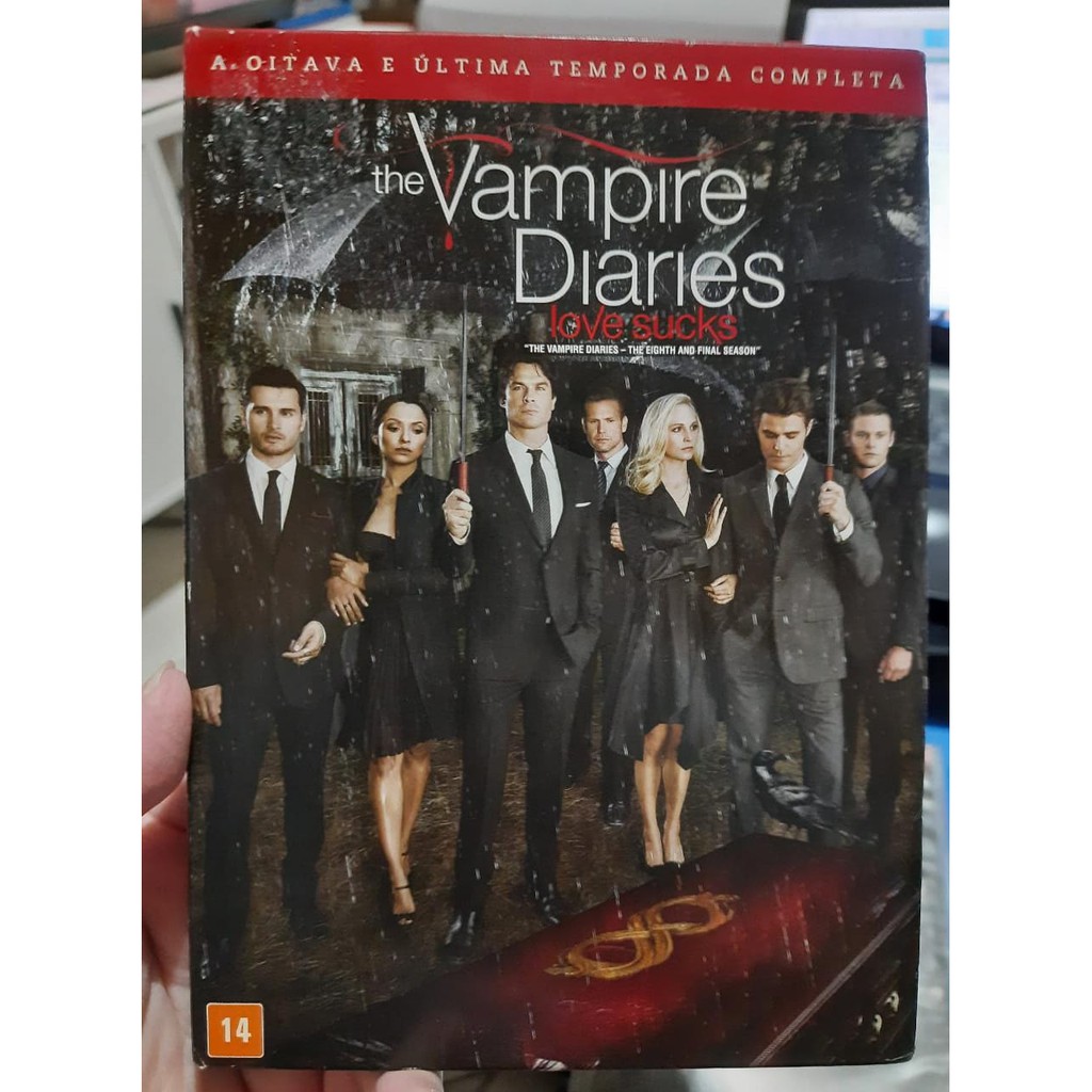 dvd the vampire diaries oitava temporada | Shopee Brasil