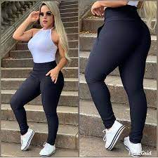 Calça Legging Montaria Gorgurão Gorgurinho com Bolso