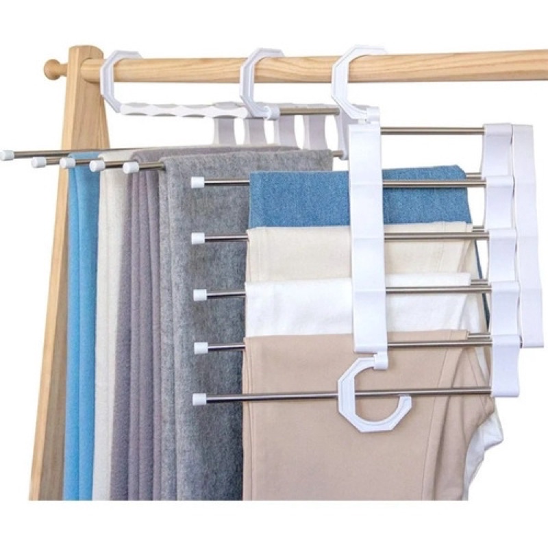 kit 2x cabide para calça de inox a pronta entrega