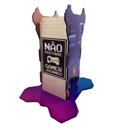 Suporte para Fone Gamer Meu Quarto