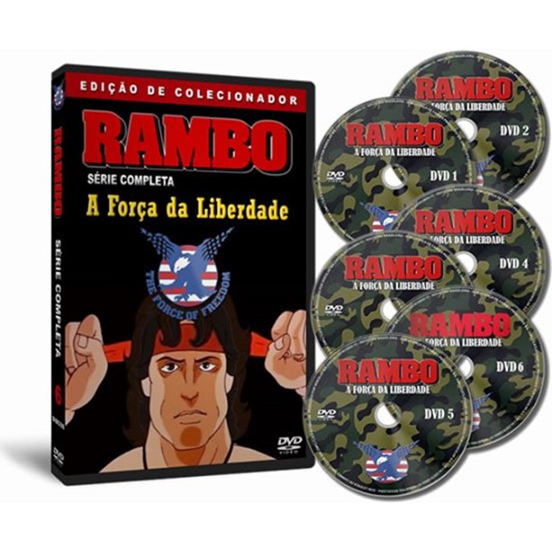 Rambo A Força da Liberdade (Série Completa) Shopee Brasil