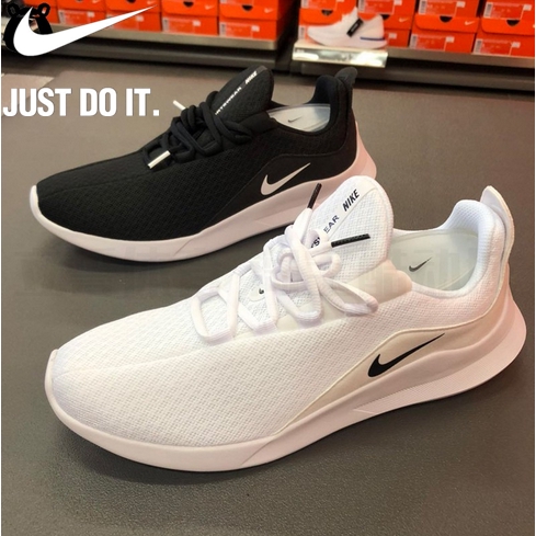 tenis nike feminino preto e branco corrida