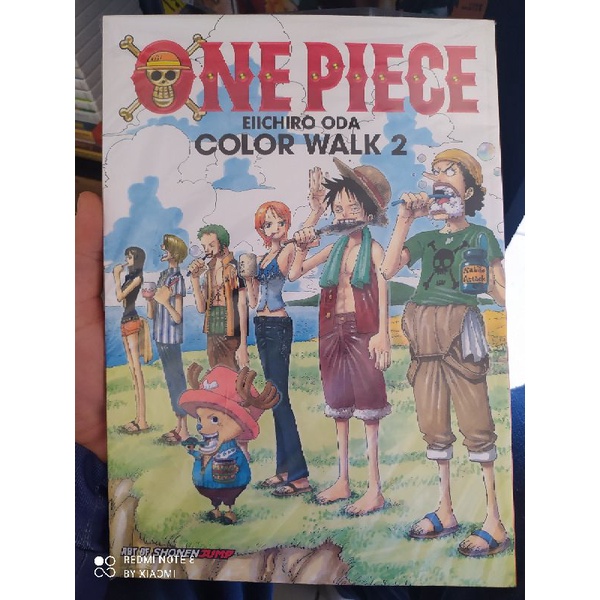 Artbook One Piece Color Walk 2 Em Ingles Editora Viz Media Shopee Brasil