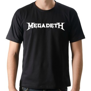 Camisa, Camiseta Megadeth Rock and Roll Banda Heavy Metal 100% Algodão