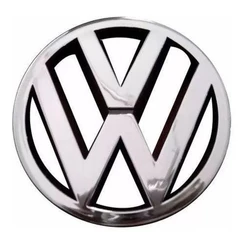Emblema Logo Grade Vw Gol 91/95 Cromado