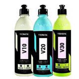 Kit De Polimento V10 + V20 + V30 Vonixx