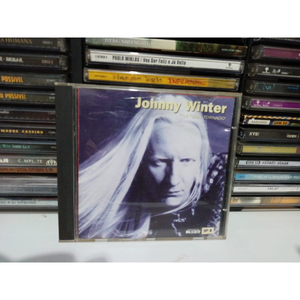 CD JOHNNY WINTER ‎– THE TEXAS TORNADO