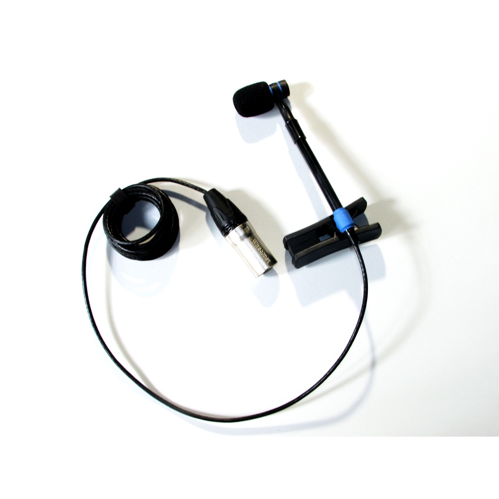 Microfones para pandeiro, tantã, reco, rebolo, cuíca outros percussão mod MP1 (kit com 3)