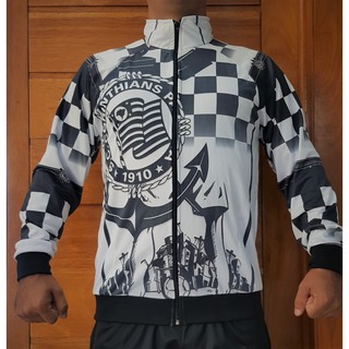 KIT 2 PEÇAS JAQUETA + CAMISA GAVIÕES FIEL BRANCA ,CORINTHIANS ,LANÇAMENTO