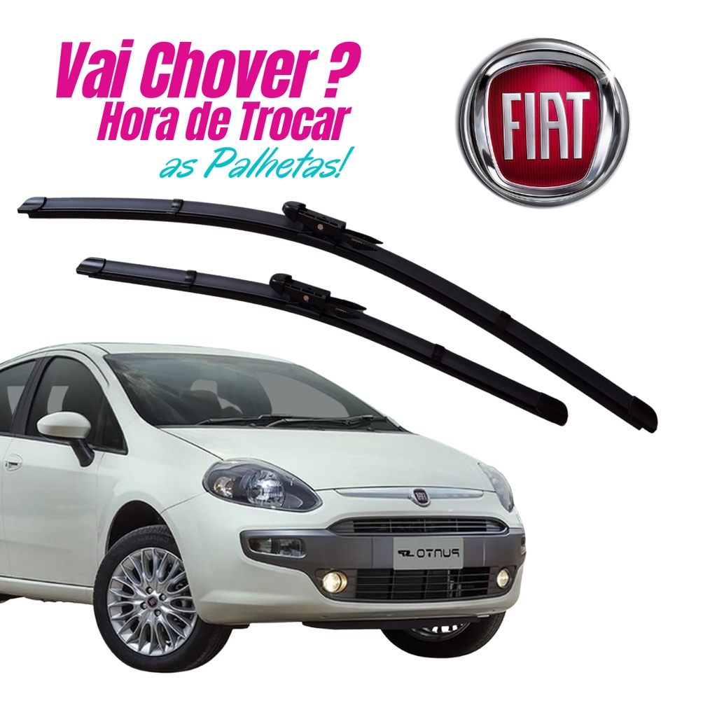 Par Palheta Limpador Parabrisa Fiat Punto Envio Rapido PROMOÇÃO SHOPEE