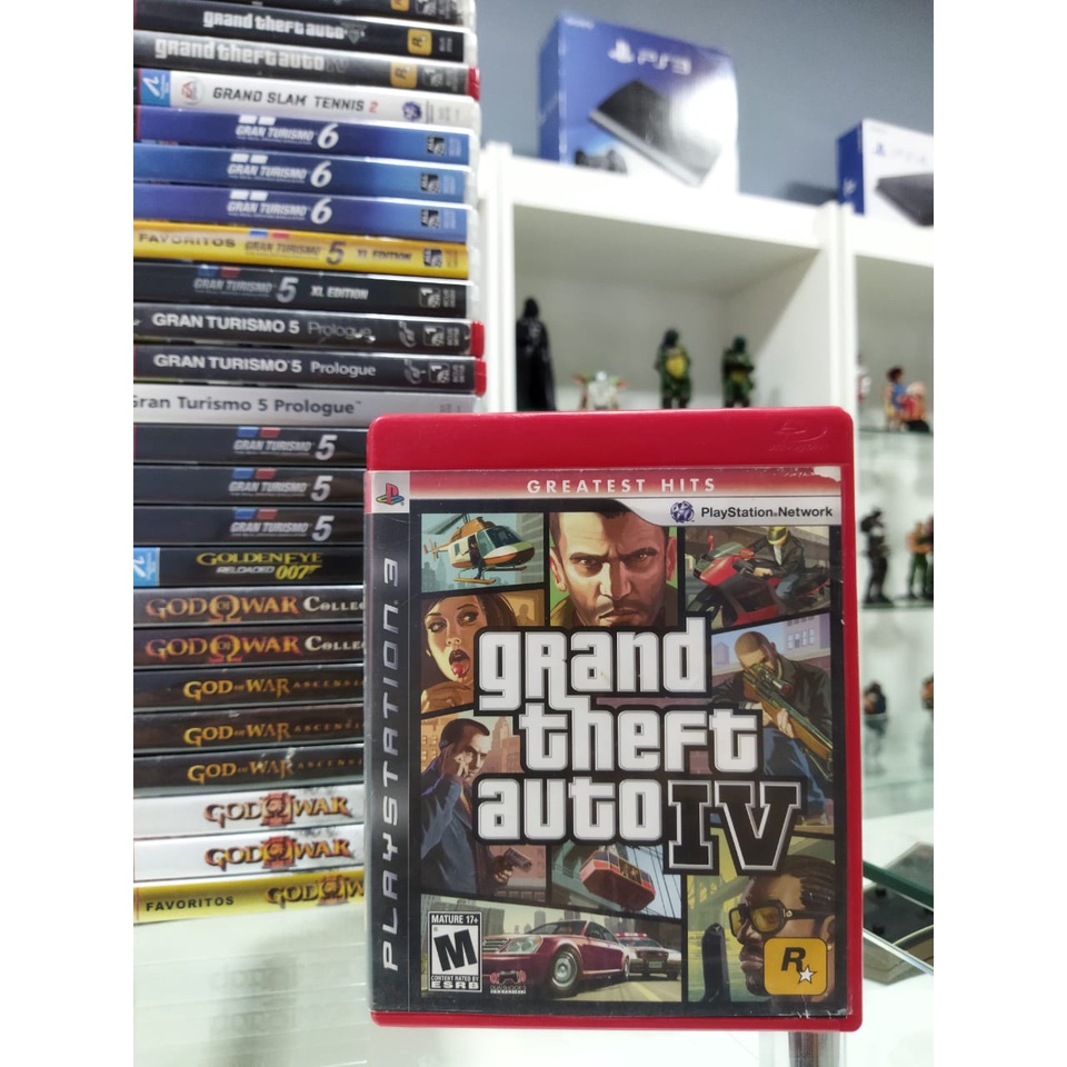 Jogo Grand Theft Auto IV GTA 4 PS3 Usado - Meu Game Favorito