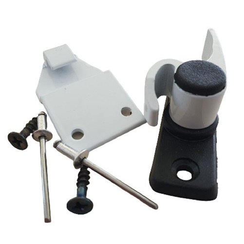 Fecho Trinco 751 Caracol Meia Lua Janela Alumínio L25