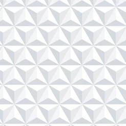 Papel De Parede Adesivo 3d Vinilico Triangular Efeito Sombra 5 Metros