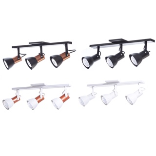Spot Trilho Direcionável C/3 Soquete E27 Aluminio Decoracoes em Oferta na Shopee