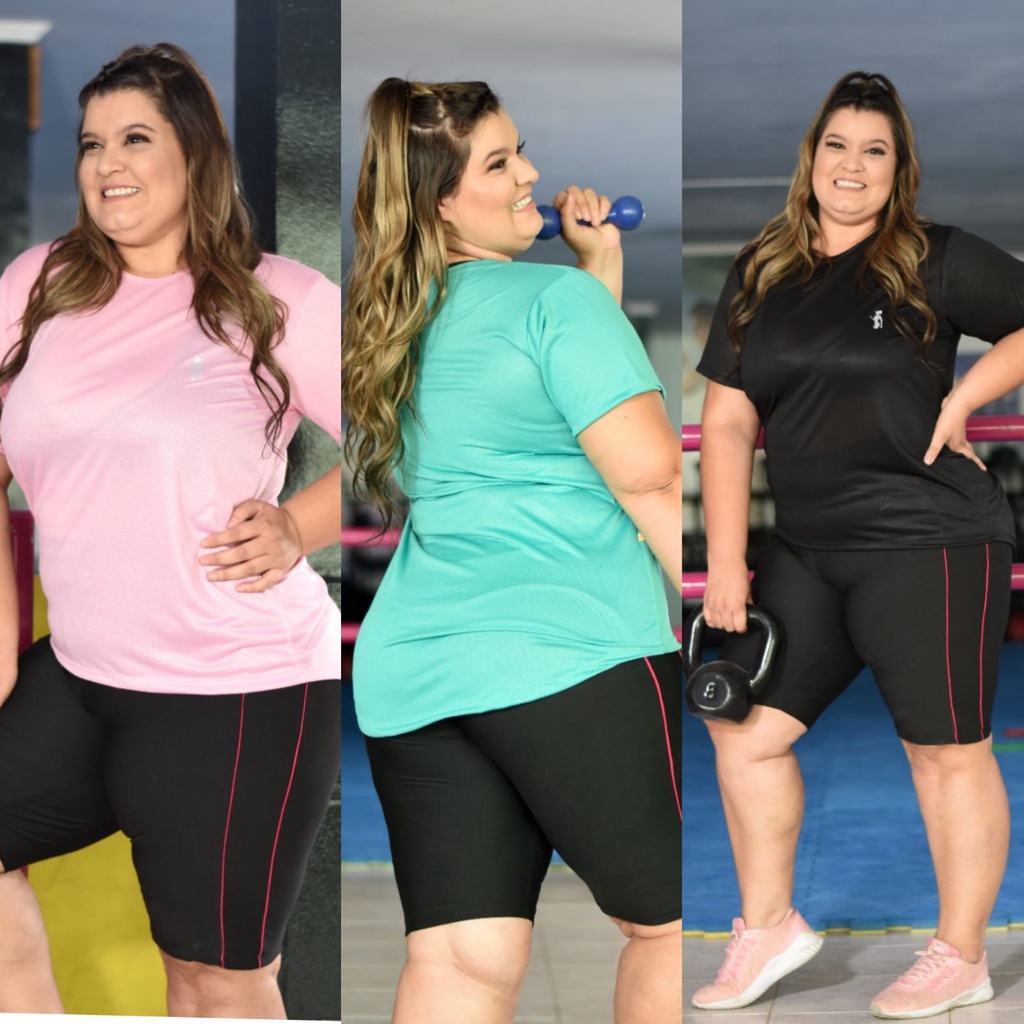 Roupas de Academia Fitness Plus Size Femininas em Promoção