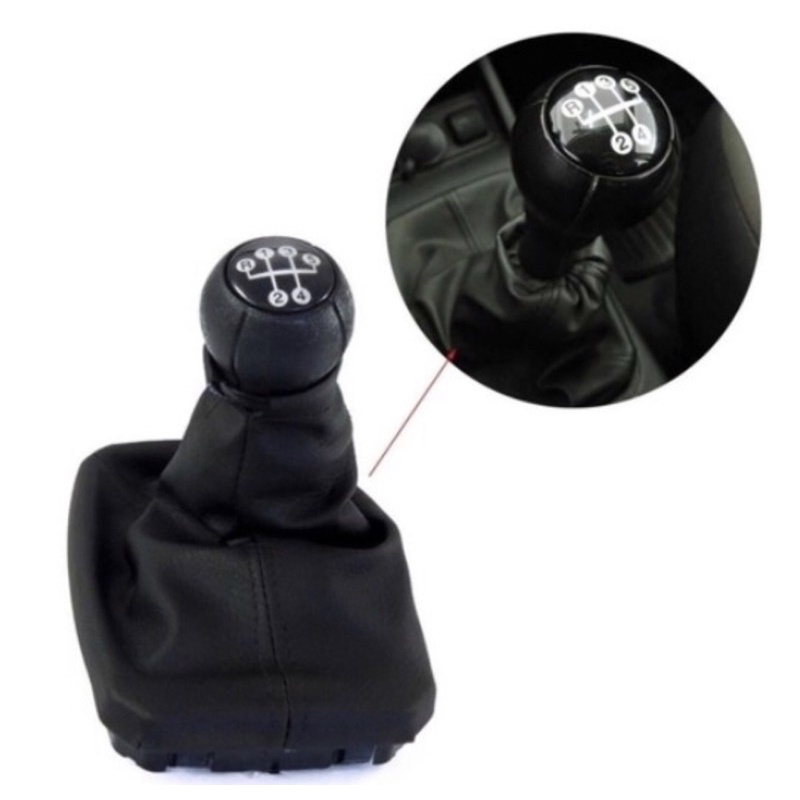 Coifa De Câmbio + Bola Preta Corsa Hatch 2003 Até 2011