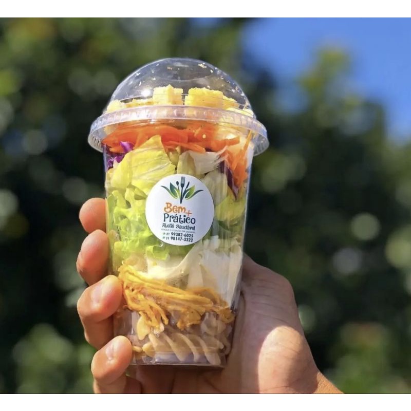 50 Copos bolha 300, 400 e 500 ml - Copo Bolha, copo da felicidade, açaí