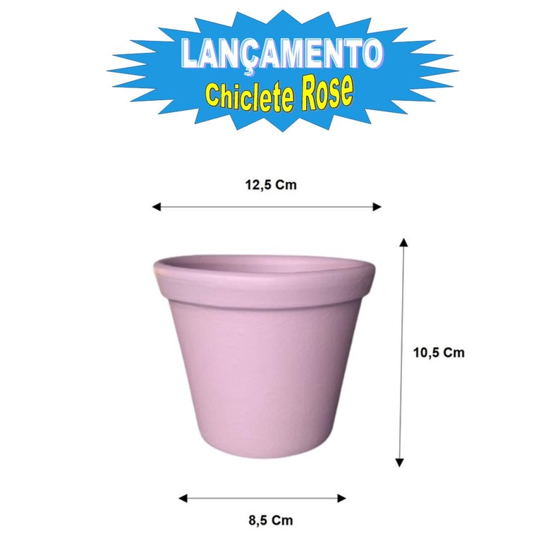 Vaso De Barro  Para Violeta,  Kalanchoe, Flores e Enfeites