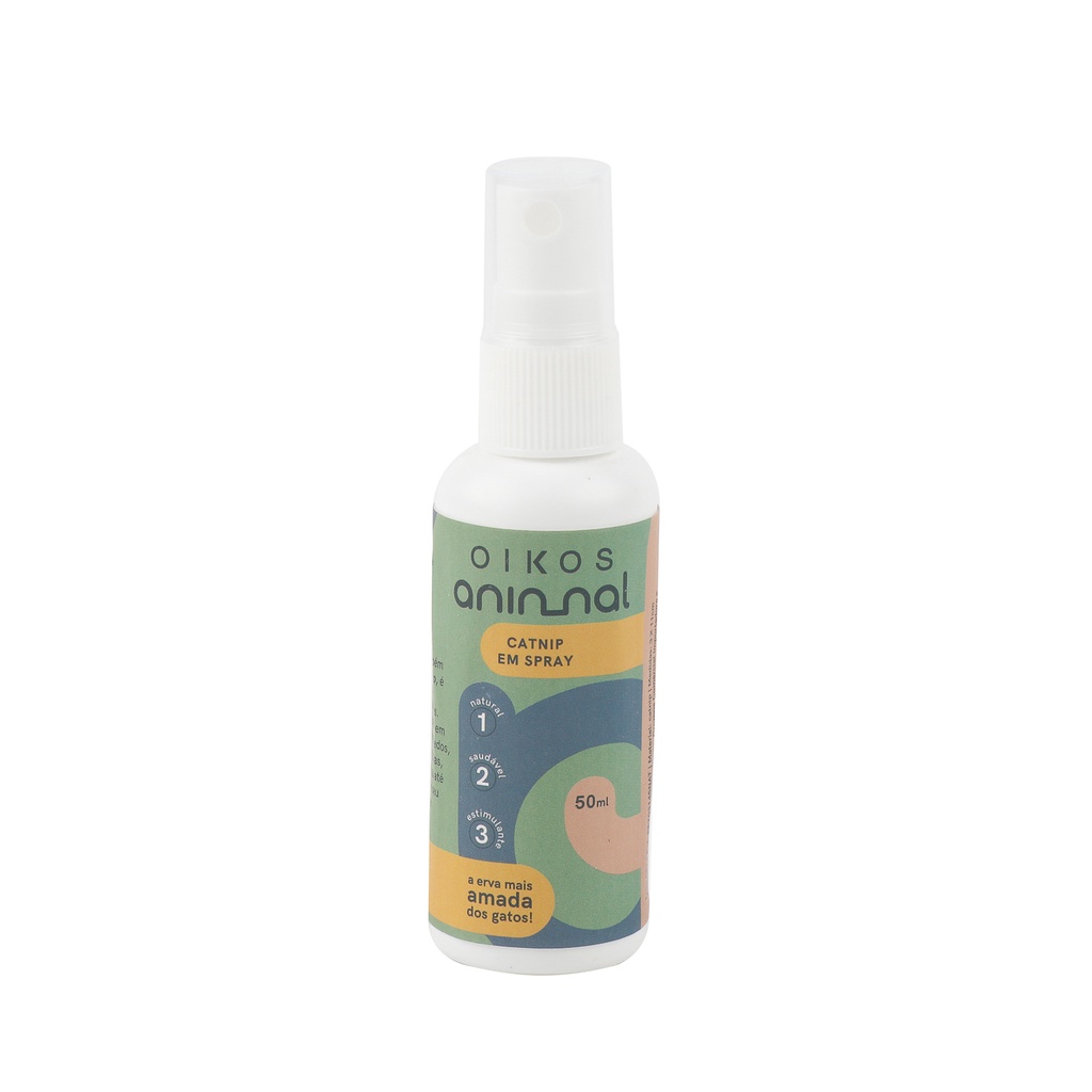 Spray catnip atrativo erva dos gatos - Oikos Animal em Oferta na Shopee