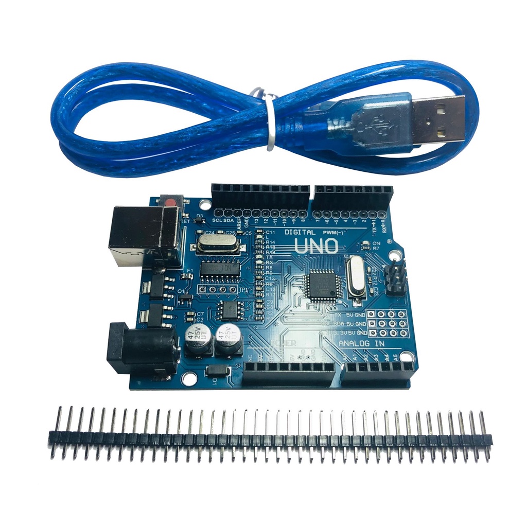 Placa Compatível Arduino Uno R3 Atmega328 Smd Ch340 Cabo Usb Barra De Pinos Escorrega O Preço 6610