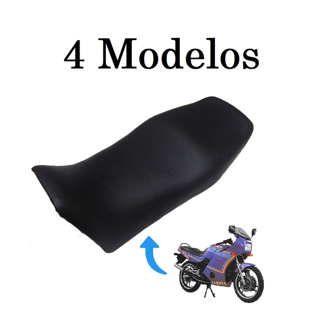 Capa Do Banco Yamaha Rd 350 Modelo Original - Capa Lisa / Antiderrapante / Fibra Carbono