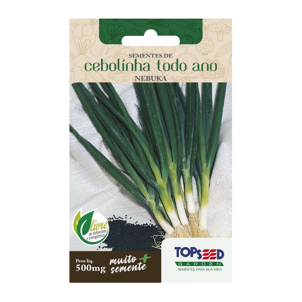 Sementes Cebolinha Todo-Ano (Nebuka Tiunegui) TOPSEED em Oferta na Shopee