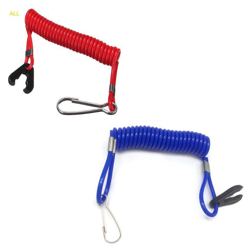 1PC Motor Stop & Tether Lanyard For Outboard Moto