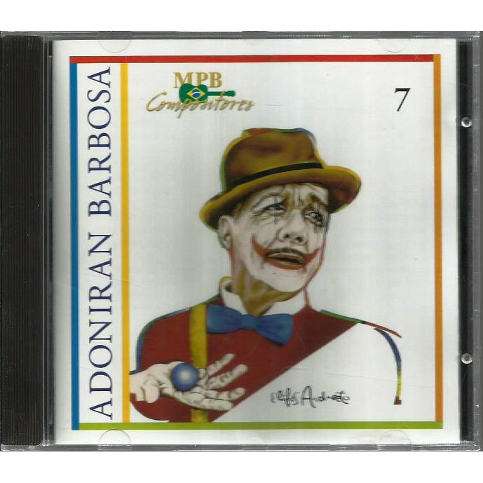 1270 Mcd- Cd Original 1997- MPB Compositores- Nº. 07- Adoniran Barbosa- Musica Popular Brasileira