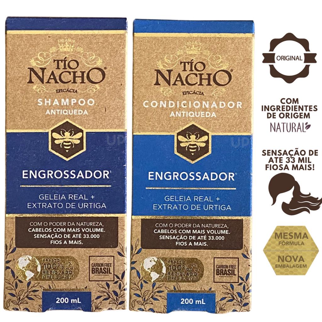 Shampoo Condicionador Tio Nacho Engrossador Antiqueda 200ml