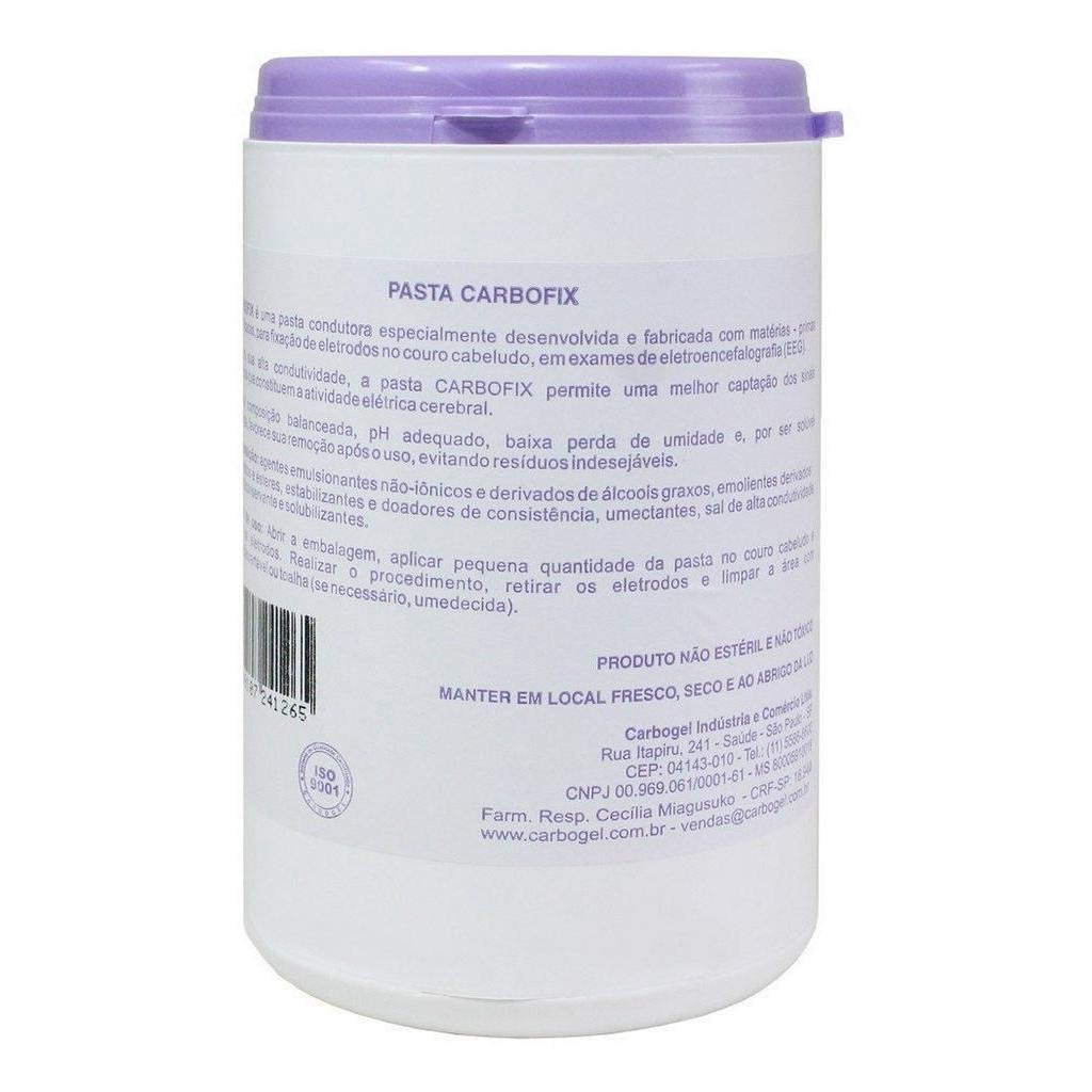 Pasta Carbofix para EEG pote 1kg Carbogel | Shopee Brasil