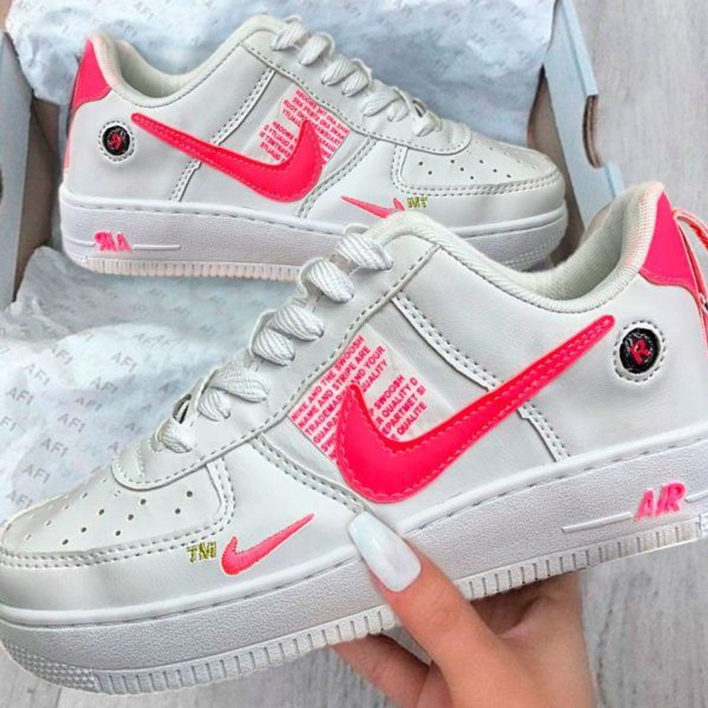 tenis nike air force feminino rosa