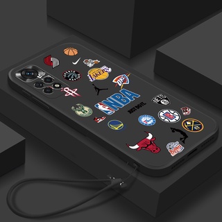 Case Redmi Note 12 10 10s 9 9S 11 11s Poco X4 Pro 5G X3 NFC X3 Trendy NBA Logo Soft Tpu Phone Cases Cover