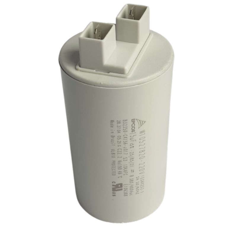 Capacitor 15uf para lavadora Consul e Brastemp 220V