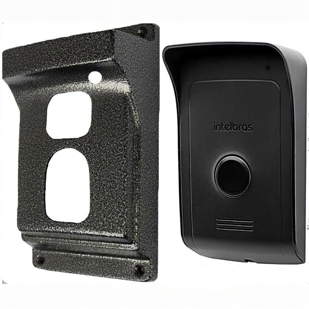 Protetor Proteção AntiFurto Aluminio Para Interfone Porteiro Intelbras IPR 1010  IVR1010