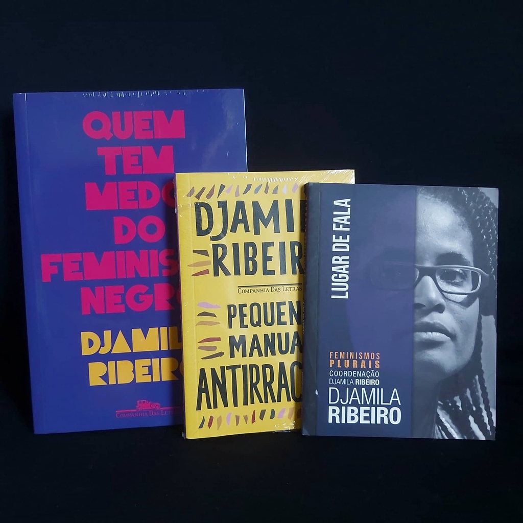 Kit Livros Djamila Ribeiro Pequeno Manual Antirracista Quem Tem Medo Do Feminismo Negro 2657