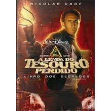 Dvd A Lenda Do Tesouro Perdido 2 - O Livro Dos Segredos