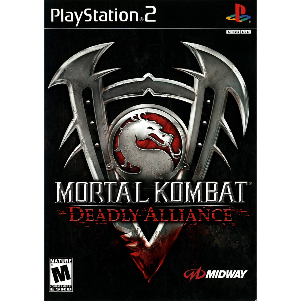 Mortal Kombat  Deadly Alliance jogo playstation ps2
