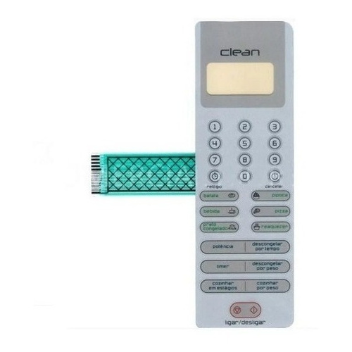 Membrana Teclado Microondas Brastemp Bms-18ab Clean