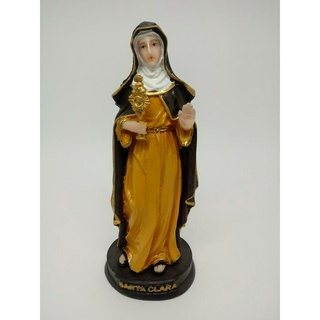 Imagem Santa Clara Resina 15 Cm
