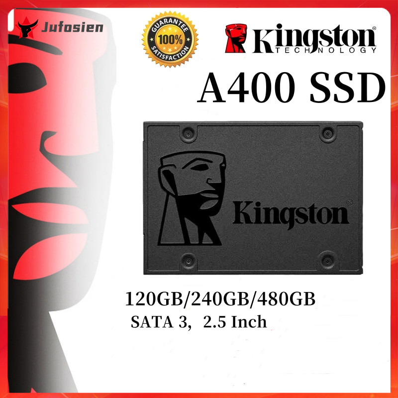 [Kingston SSD] 120 / 240 / 480gb Kingston A400 Ssd Drive De Estado Sólido Sata 3 2.5 Polegadas Disko Resistente Para Desktop Laptop