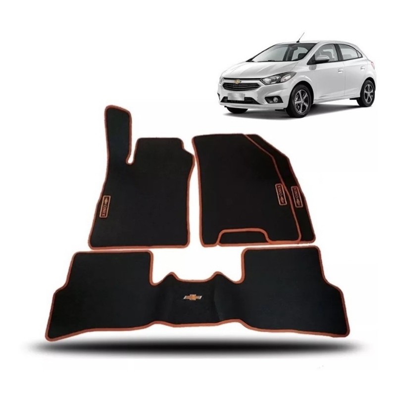 Tapete De Borracha Onix Com Traseiro Inteiriço. em Oferta na Shopee