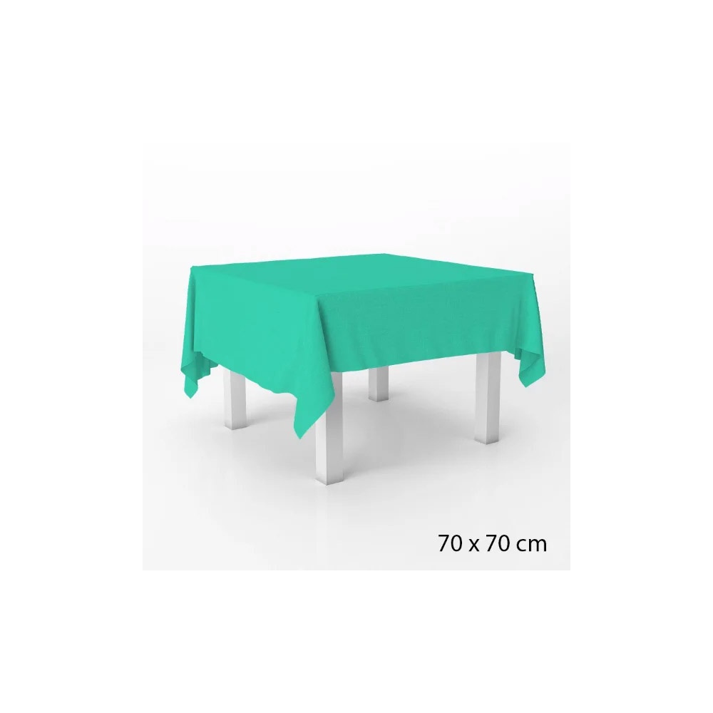 Toalha Cobre Mancha TNT-70 x 70 cm-Azul Tiffany-5 unidades - Home & Living