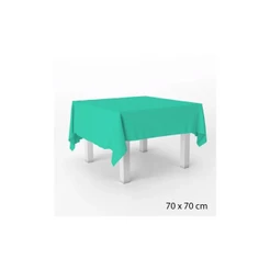 Toalha Cobre Mancha TNT-70 x 70 cm-Azul Tiffany-5 unidades