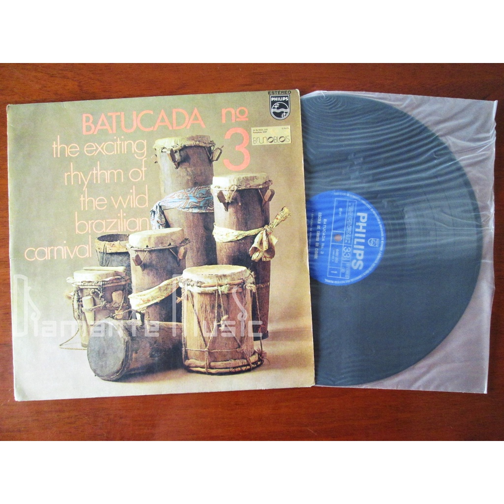 Escola De Samba Da Cidade - Batucada Nº 3 - LP Vinil EX Ref. 671