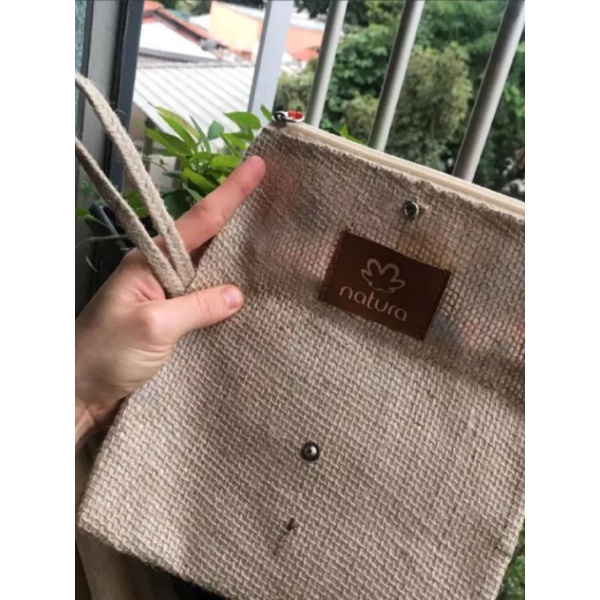 Bolsa Clutch Juta Natura | Shopee Brasil