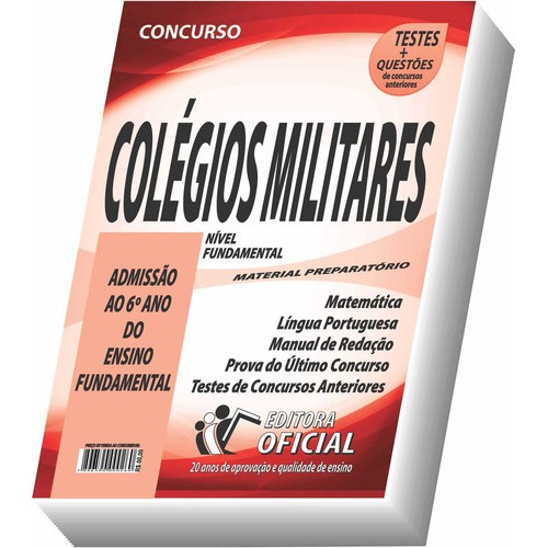 Apostila Colégio Militar - Admissão Ao Ensino Fundamental
