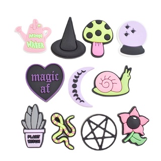Acessórios De Moda Jibbitz Criativos " Witch Wicked " Sapato De Fivela Bricolage